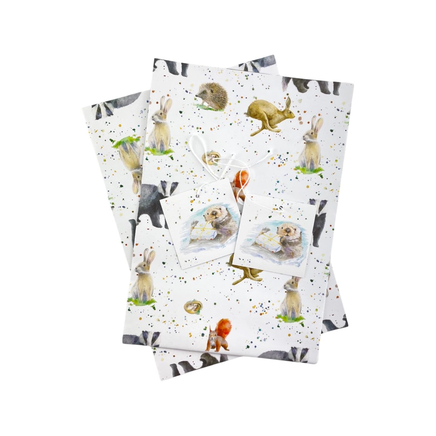Wildlife recycled and recyclable Paper and tags