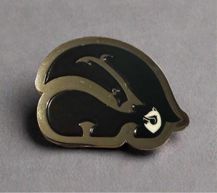 Badger Pin Badge
