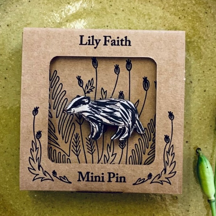 Badger Mini Pin Badge