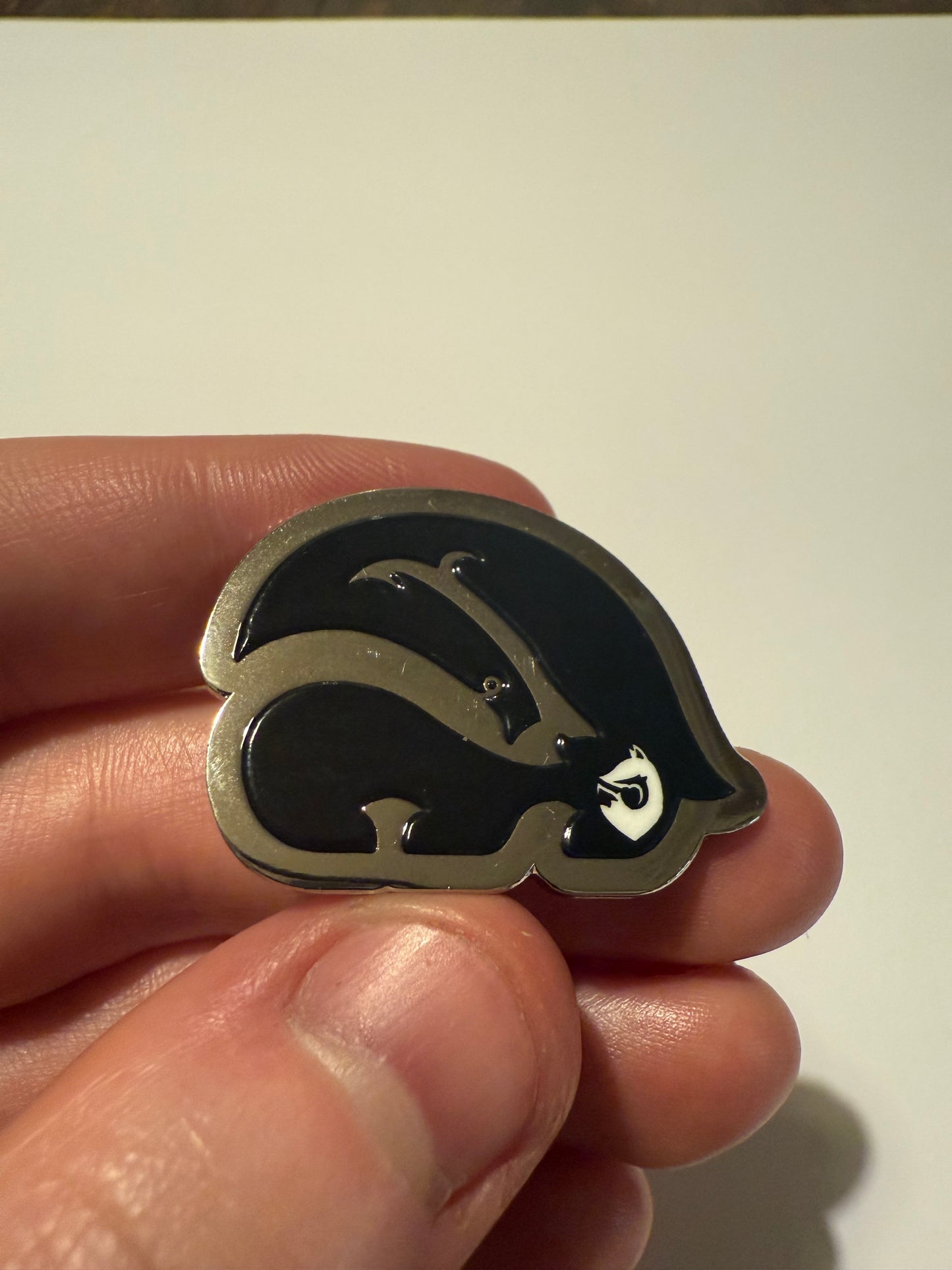 Badger Pin Badge