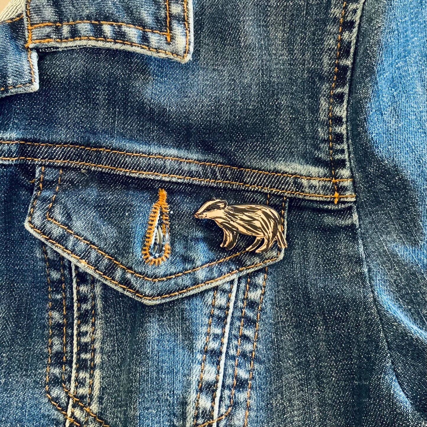 Badger Mini Pin Badge