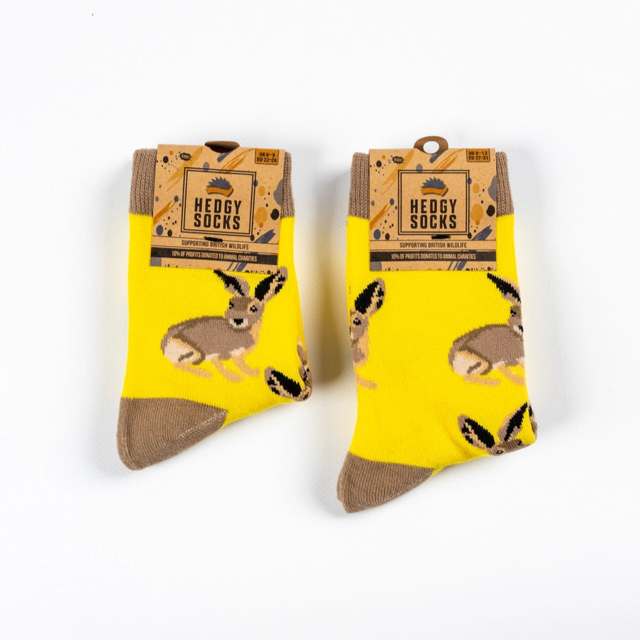 Kids Bamboo Hare Socks