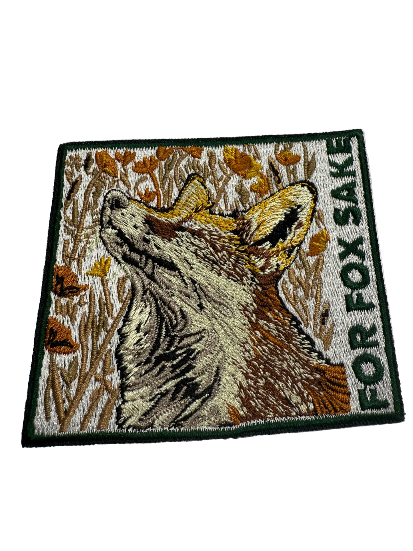 For Fox Sake Sew-on Patch