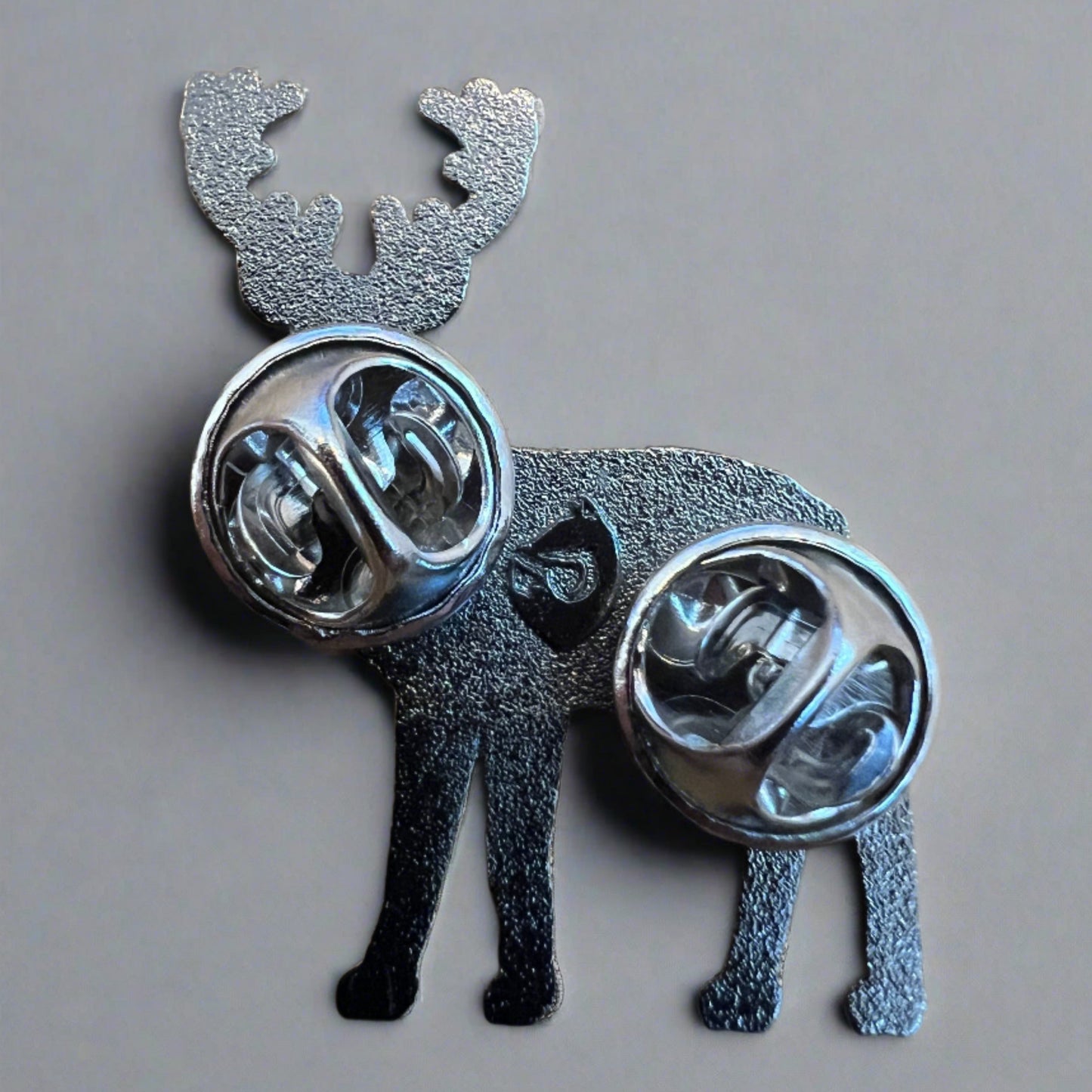 Walking Stag Pin Badge