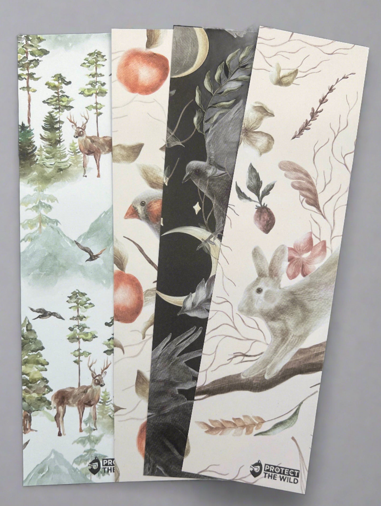 Wildlife Bookmarks (Set of 4)
