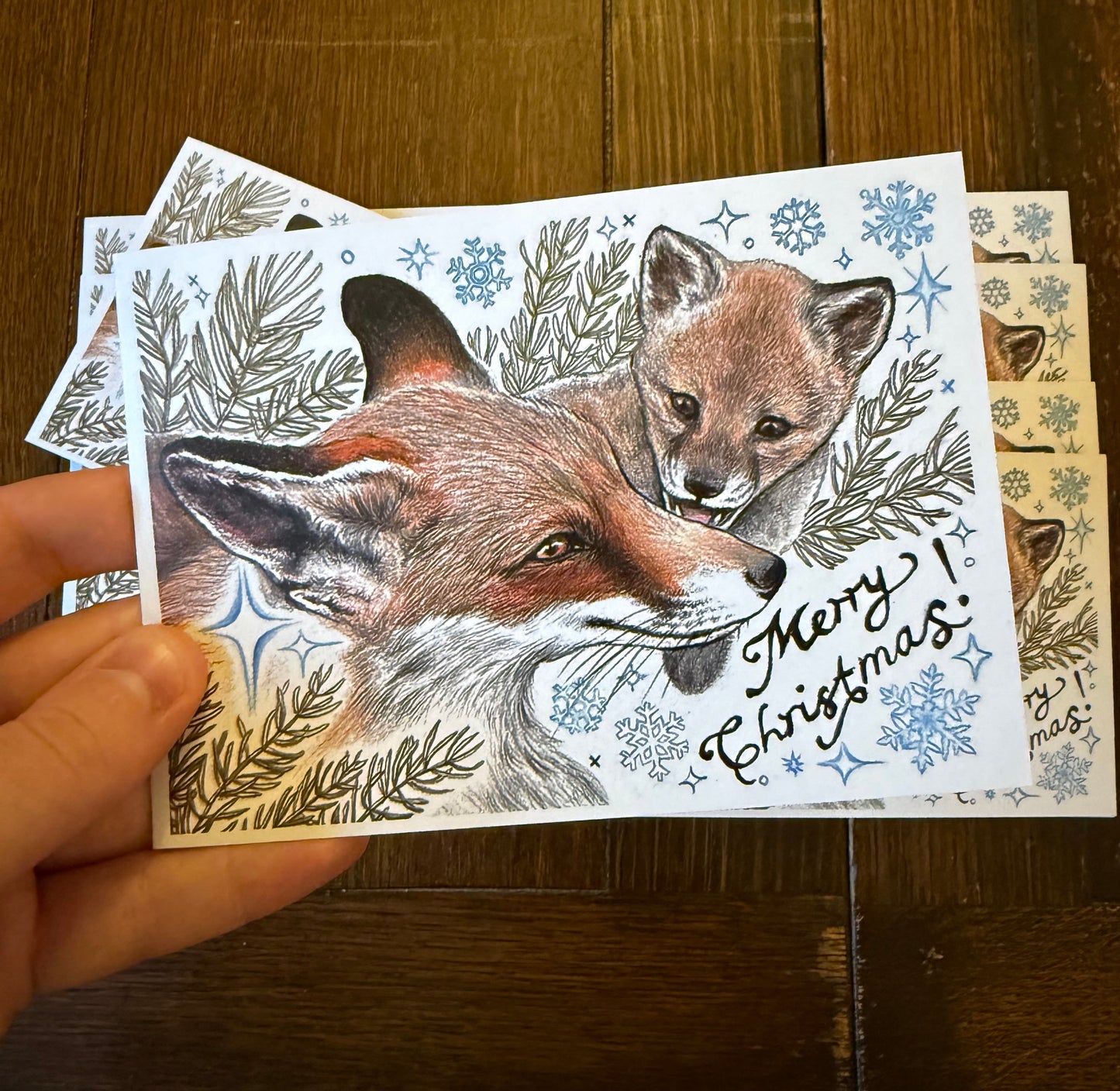 PTW Xmas Card Pack (8 Cards)