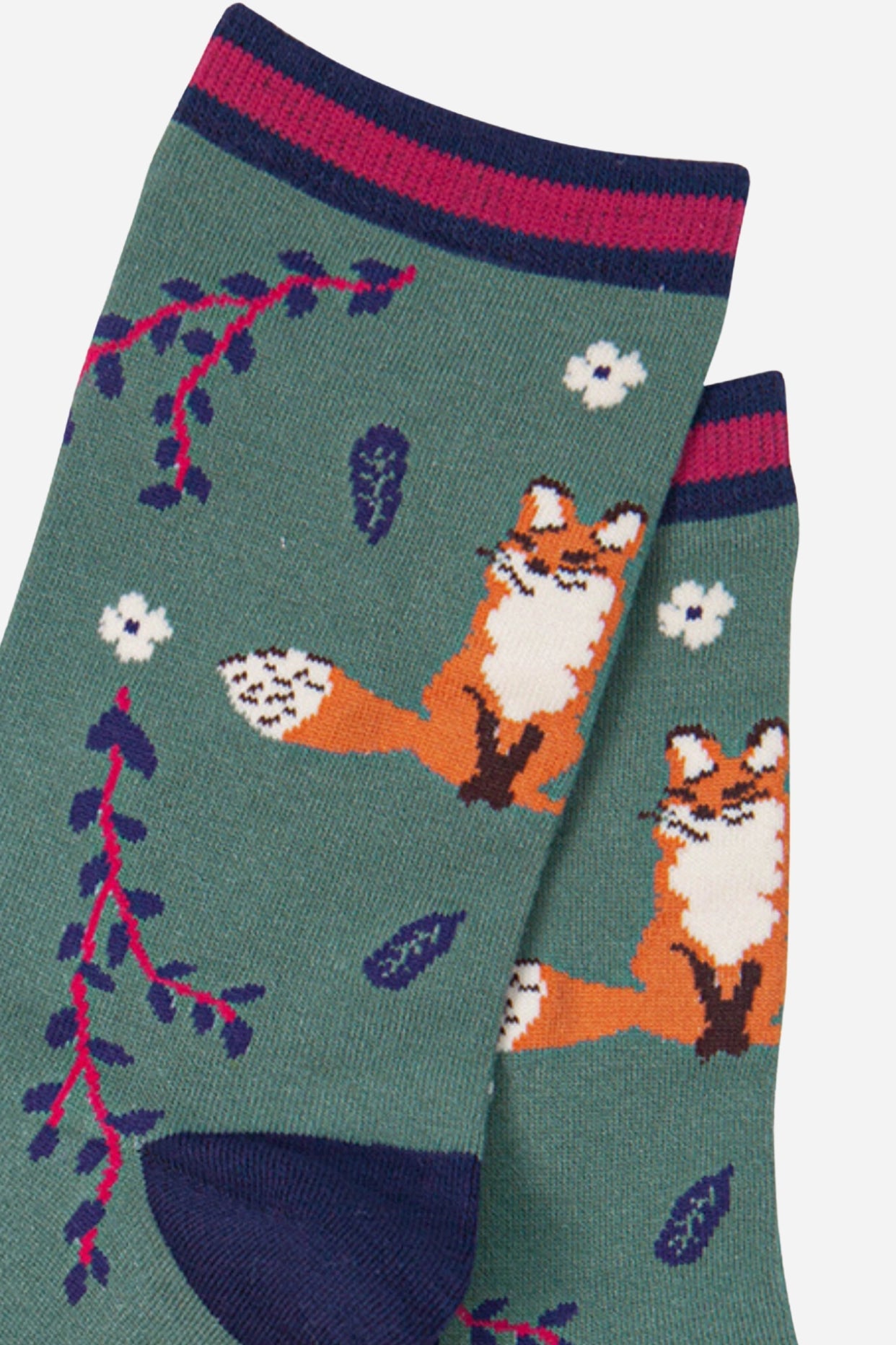 Women's Fox Ankle Socks
