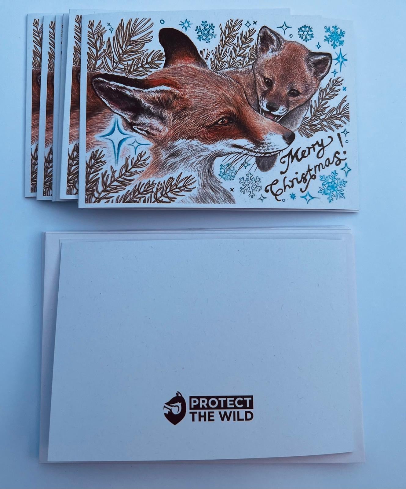 PTW Xmas Card Pack (8 Cards)