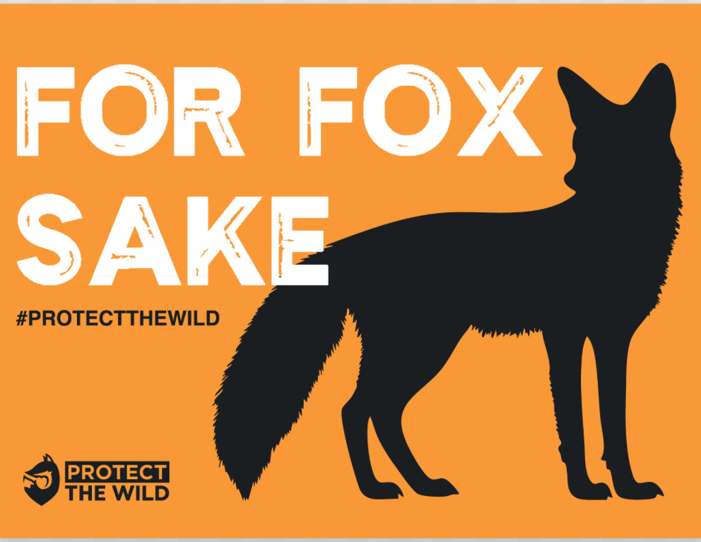 For Fox Sake Car Sticker