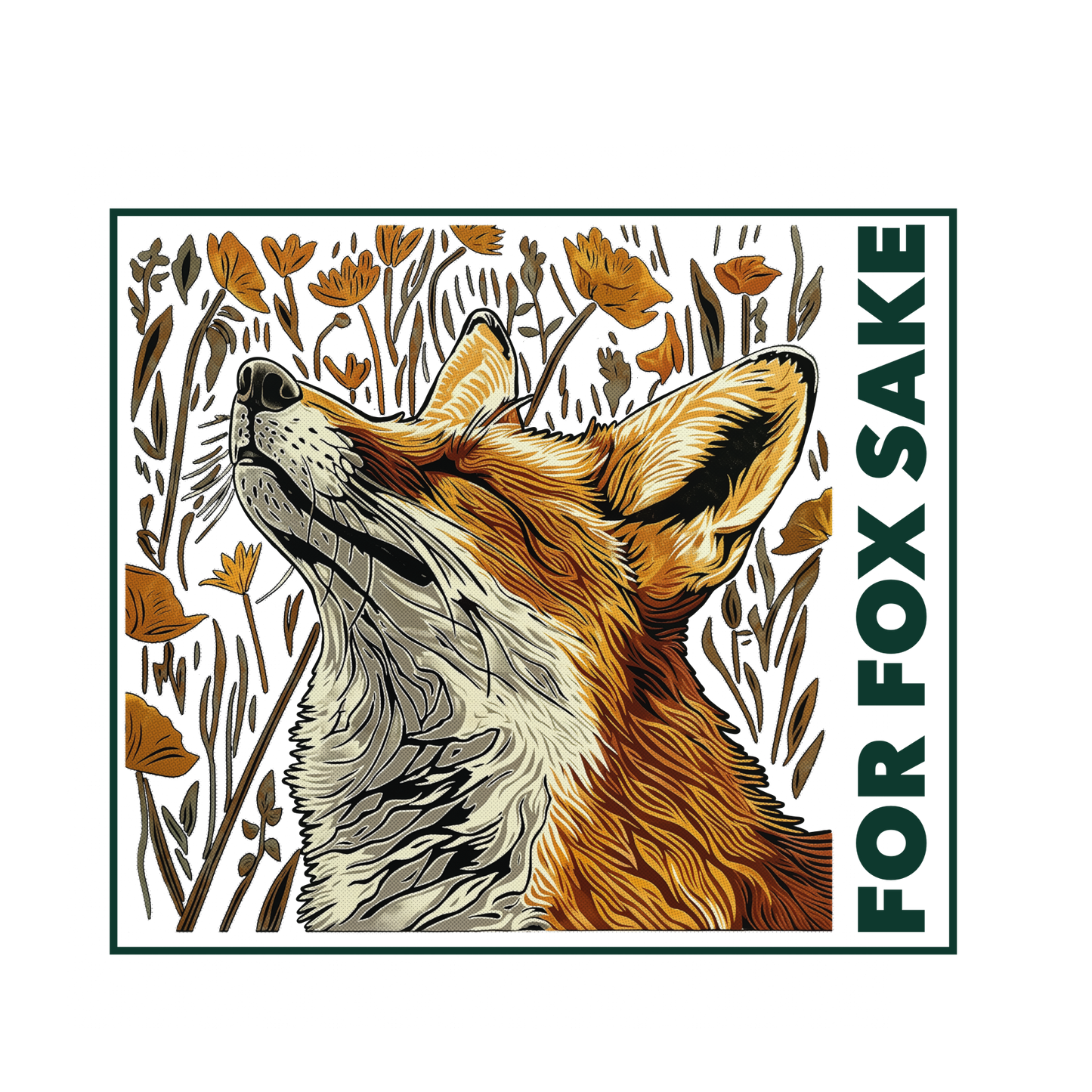 For Fox Sake Car Sticker