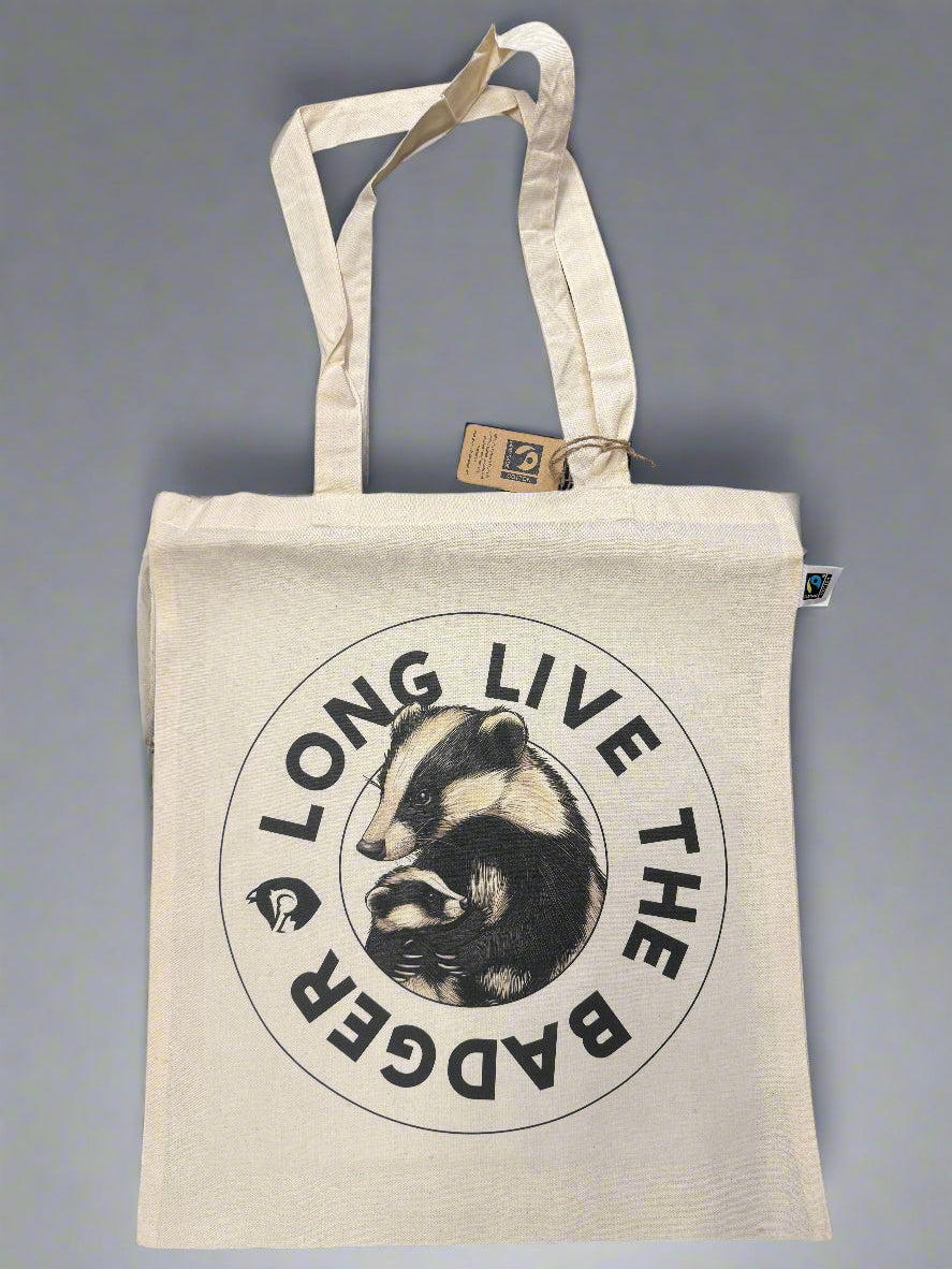 Black ‘Long Live the Badger’ Tote Bag