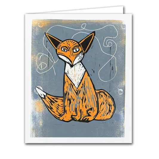 Fox Greetings Card