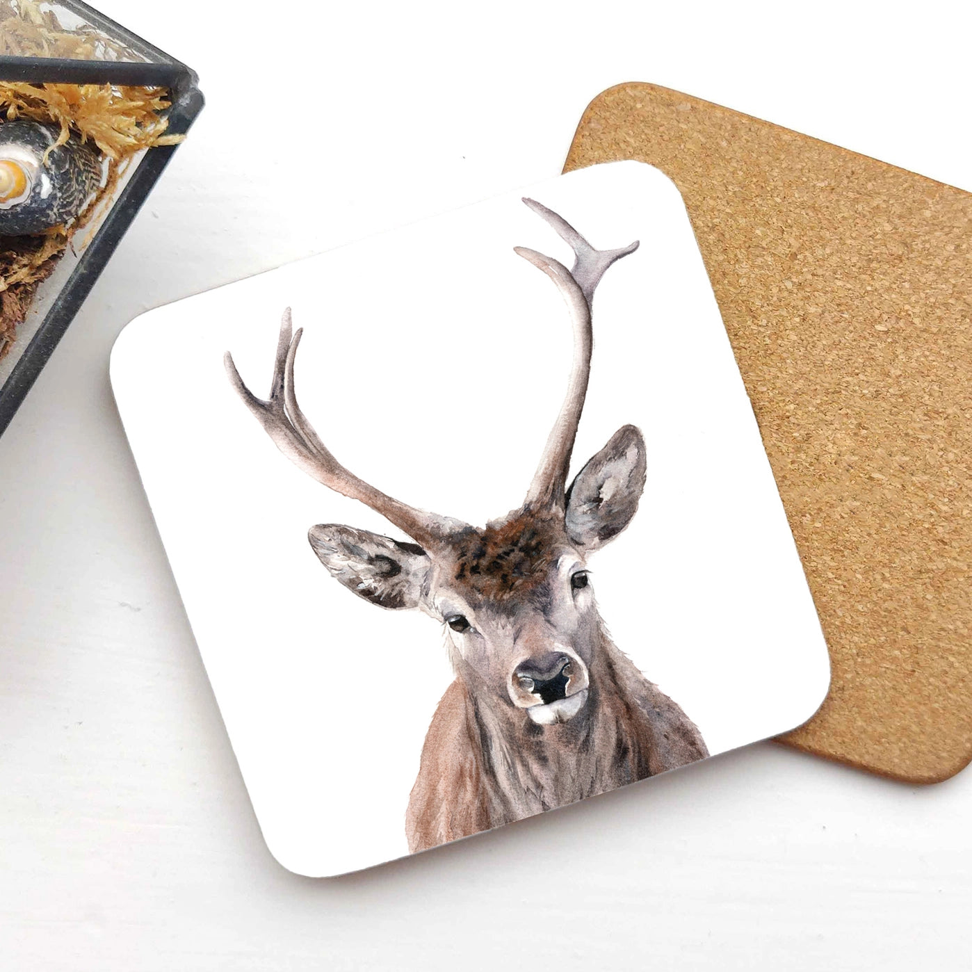 Stag Coaster