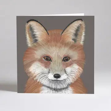 Fox Face Call of the Wild blank card