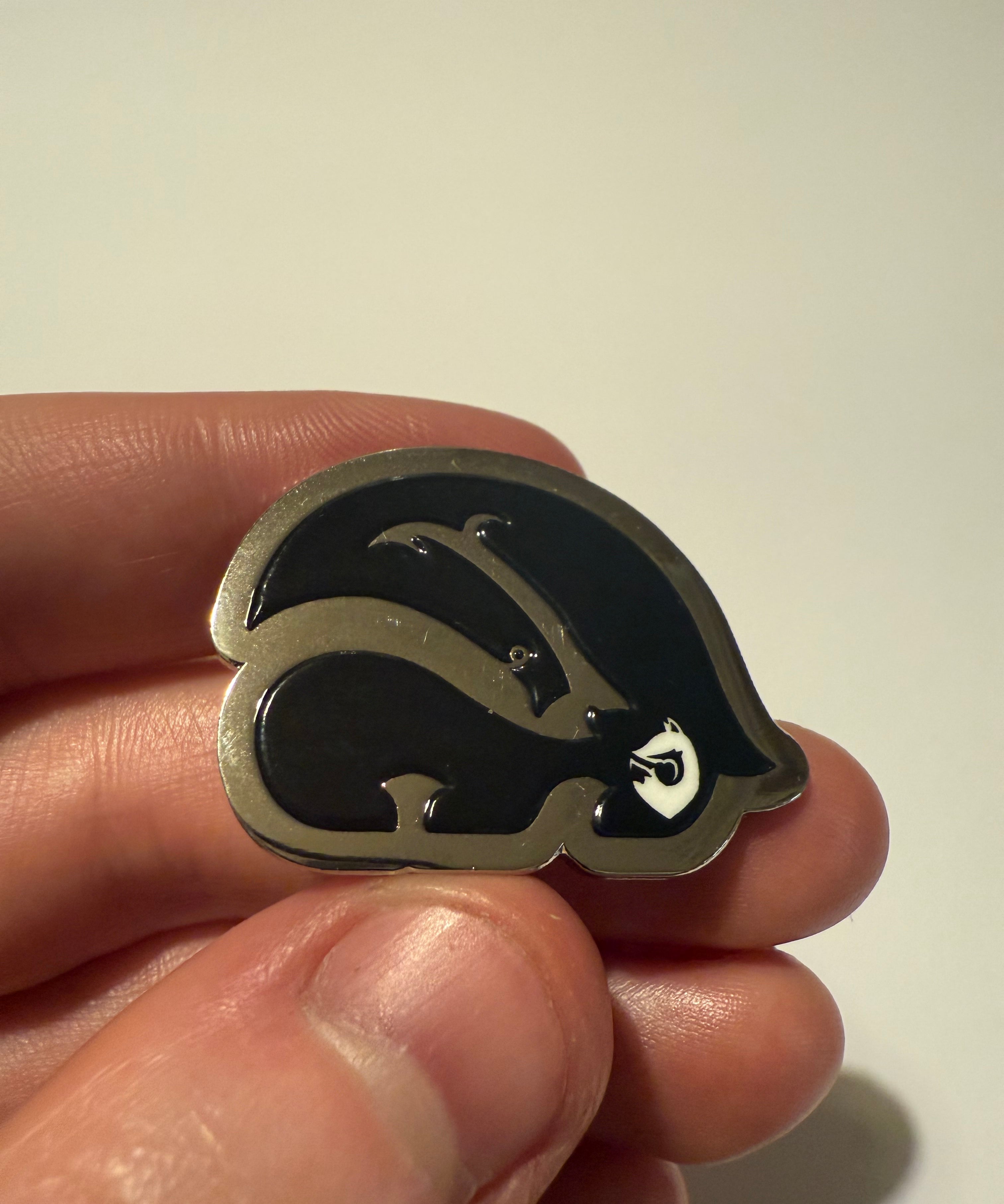 Badger Pin Badge