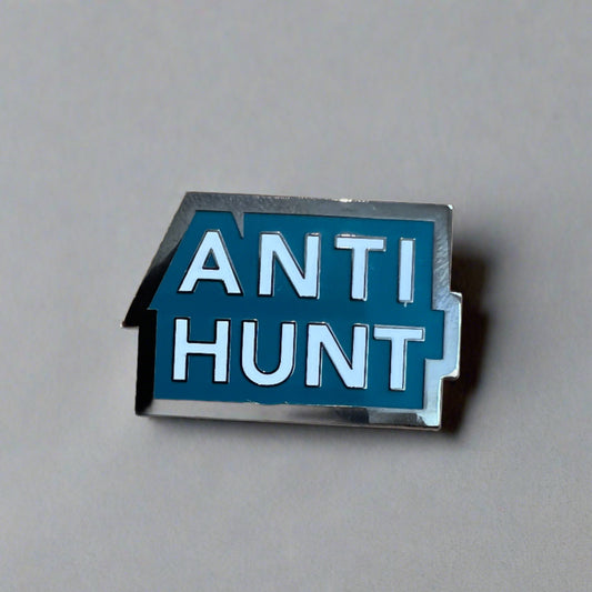 Anti Hunt Pin Badge