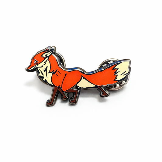 Limited Edition Fox Pin Badge