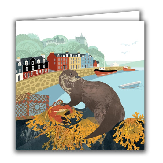 Tobermory Otter- Blank Greetings Card