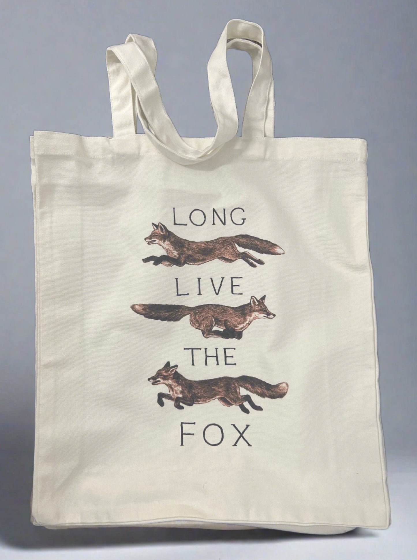 Long Live the Fox Luxury Shopper Bag