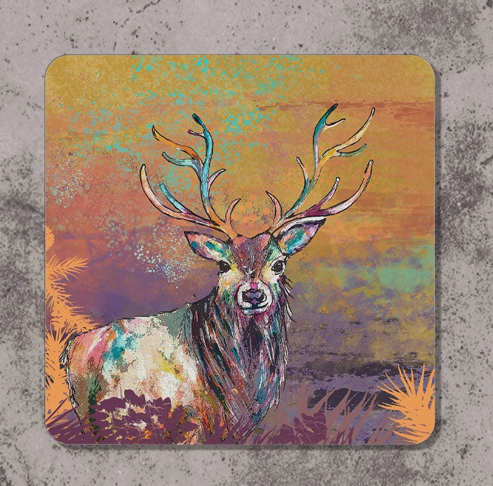 Stag Coaster