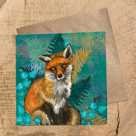 Fox Greeting Card