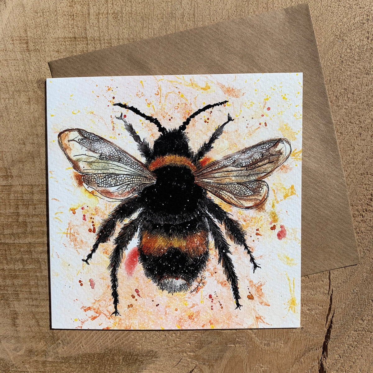 Bee Greeting Card