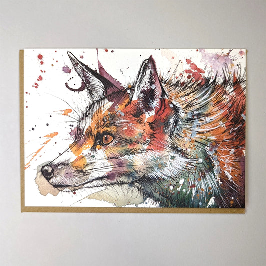 Fox Greeting Card