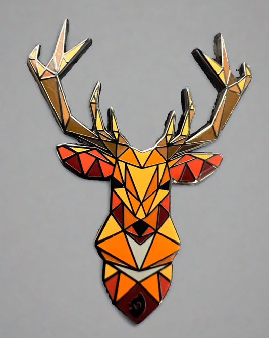 Stag Pin badge