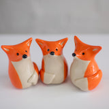 Ceramic Fox sculpture