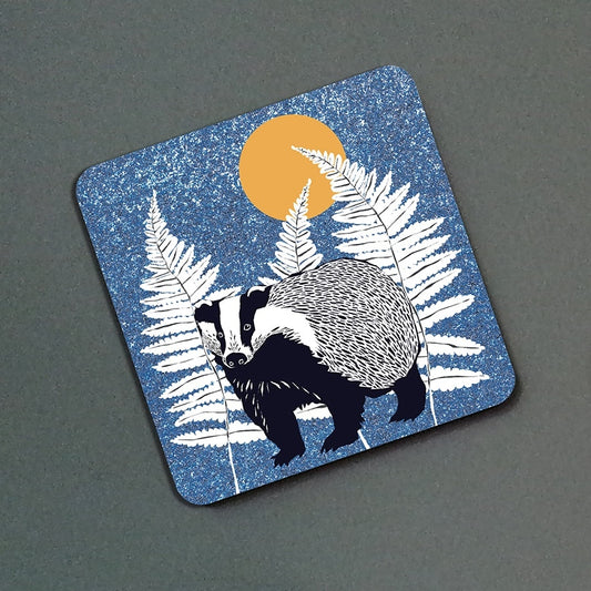 Badger Blue Fridge Magnet