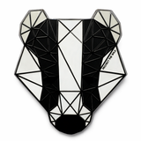 Badger Face Pin Badge