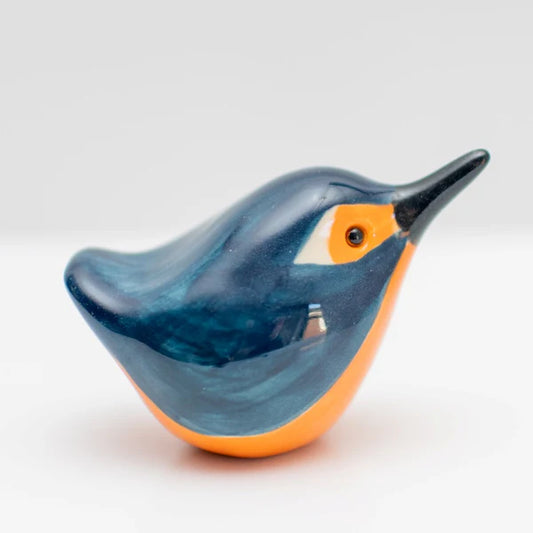 Ceramic Kingfisher Sculpture