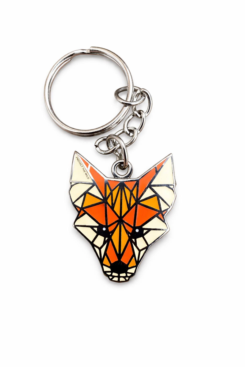 Fox face keyring