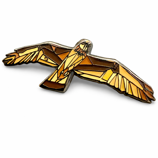 Bird of Prey Pin Badge