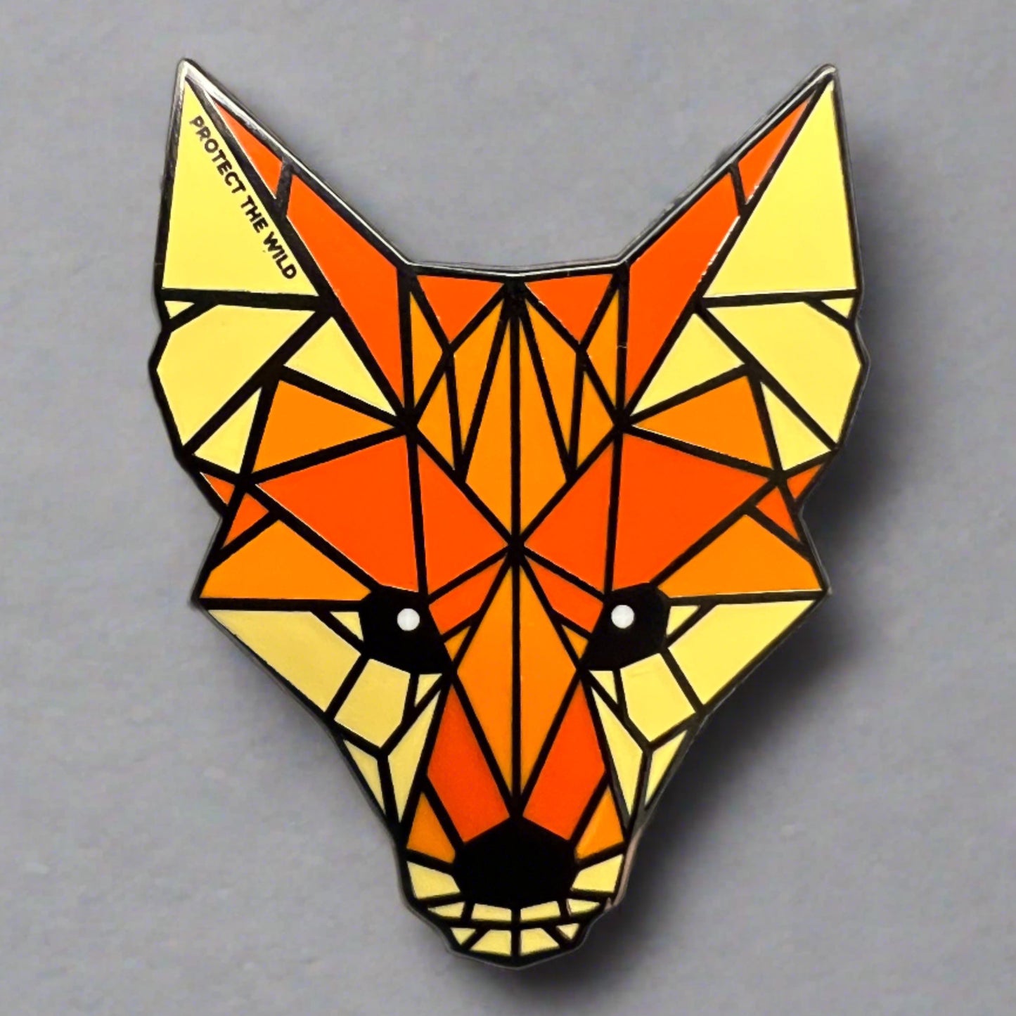 PTW Fox pin badge