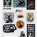 Protect the Wild Laptop Stickers