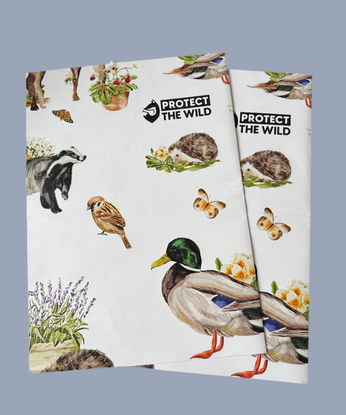 PTW Recycled Wrapping Paper (2 Sheets)