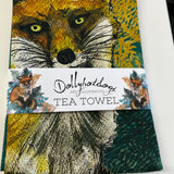 Fox Design Cotton Tea Towel