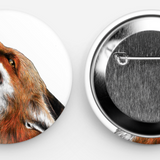 Anti-hunt Pin Badge Set