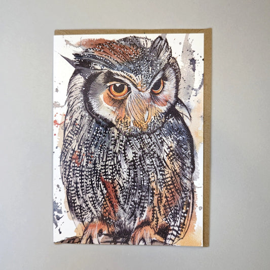 Owl Greeting Card