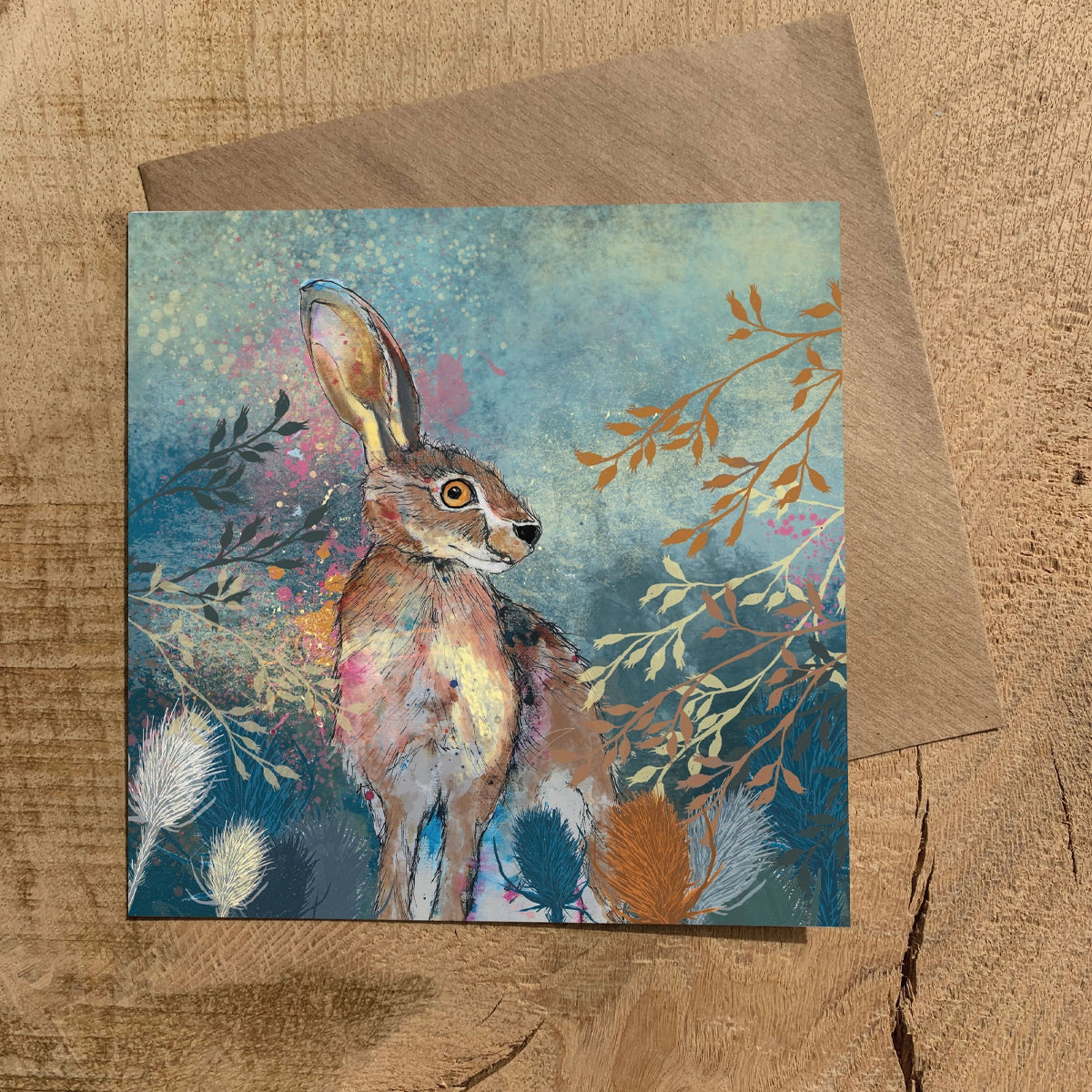 Hare Greeting Card