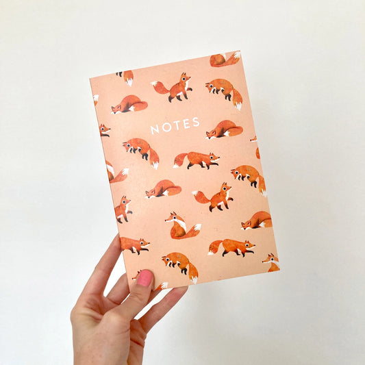 A5 Fox Notebook