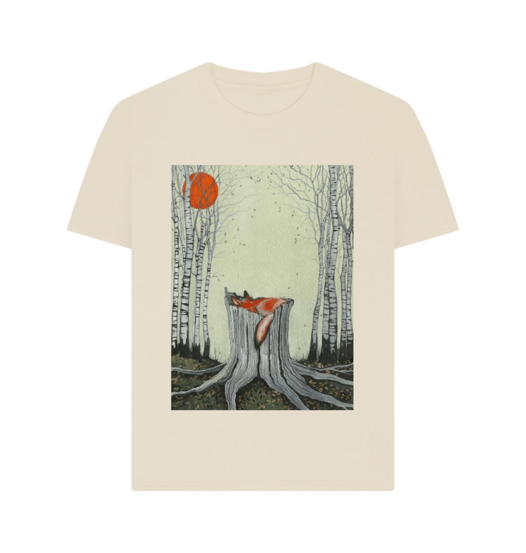 Oat Sleeping Fox Eco Top