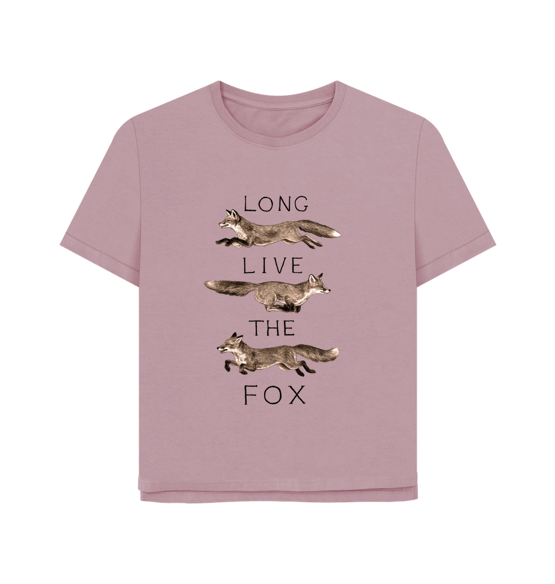 Mauve Long Live the Fox Top