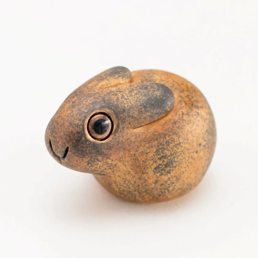 Small Ceramic Leveret sculpture