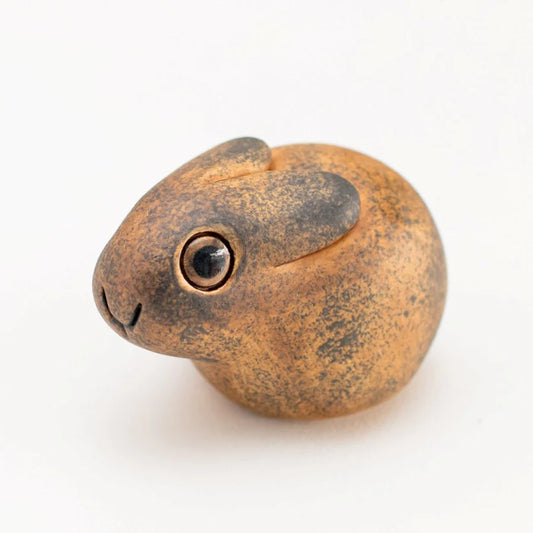 Small Ceramic Leveret sculpture