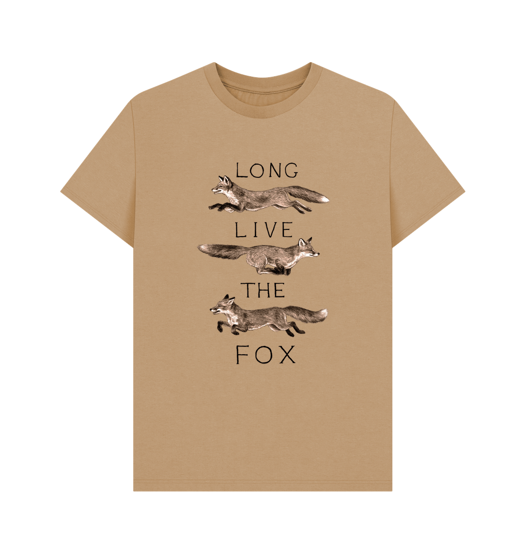 Sand Long Live the Fox Tee