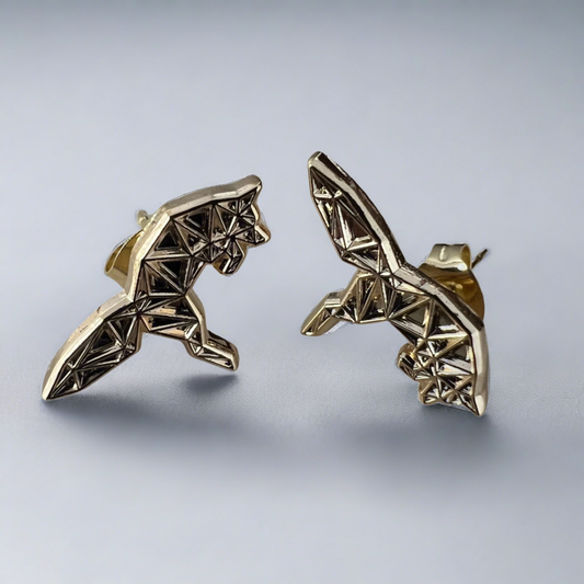 Leaping Fox Earrings