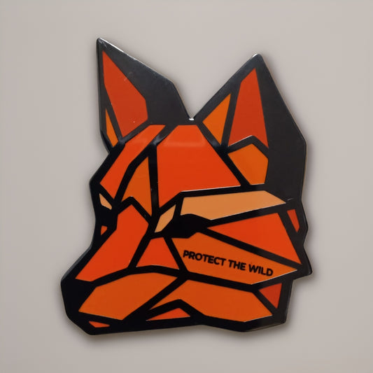 Fox Face Pin Badge