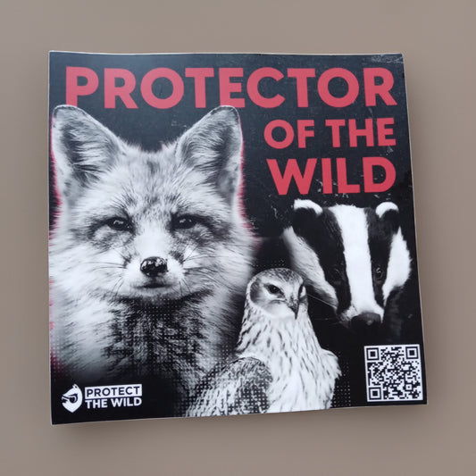 Protector of the Wild Wheelie Bin Sticker